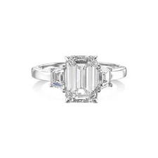Diamond Engagement Ring VVS2 D 2.50 Ctw Lab-created 14k White Gold IGI Special