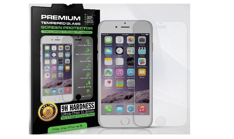 Протекторы экрана из закаленного стекла для Apple iPhone 5c