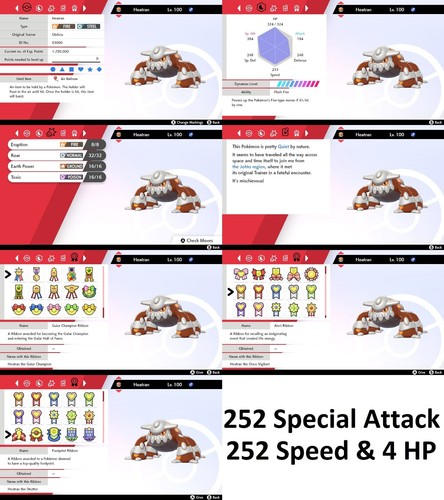 Every NON Brillante 6IV XL EV Entrenado Nivel 100 Pokémon Legendario Espada/Escudo Hogar - Imagen 31 de 76