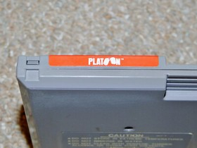 Platoon Nintendo NES Cartridge