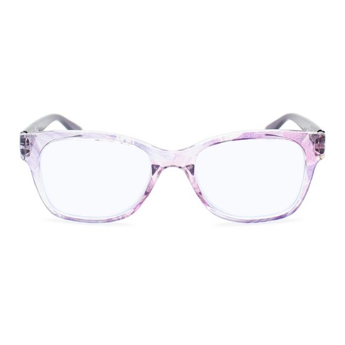 Top-Trending Retro Square Blue Light Reading Glasses Women Floral Print Cheaters - 第 1/28 張圖片