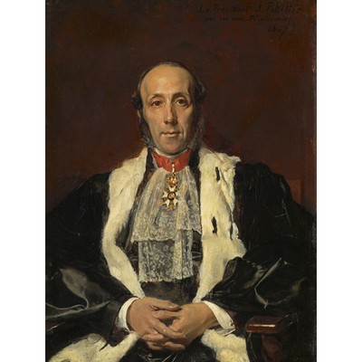 Jean Louis Ernest Meissonier Jules Pelletier Gemälde riesiges Wandbild Poster Druck