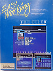 APPLE II & COMMODORE 64/128 & IBM PC -- THE FILER (SPINNAKER - 5,25" DISK)