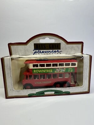 Days Gone Premier Collection Rowntree Collectible Red Bus London Transport Vtg - Image 1 of 4
