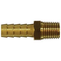 Midland Industries 32025 Rigid Adapter, 1 in Hose x 1 in Male NPTF, Brass - Picture 1 of 1