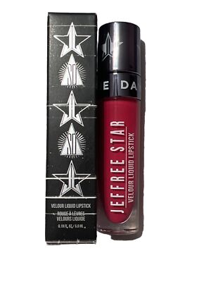Jeffree Star in the shade JEFFREE WHAT THE F? Velour Liquid Lipstick - New!