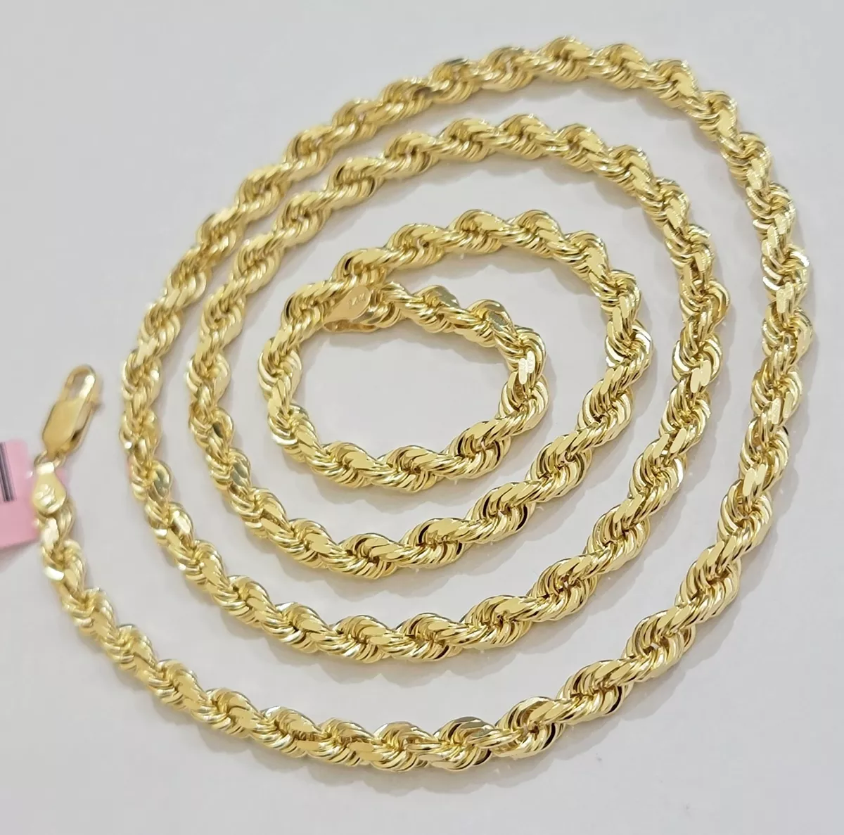 28 inch gold rope on sale chain