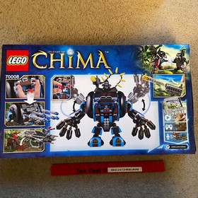 LEGO 70008 LEGENDS OF CHIMA Gorzan's Gorilla Striker New Retired Set