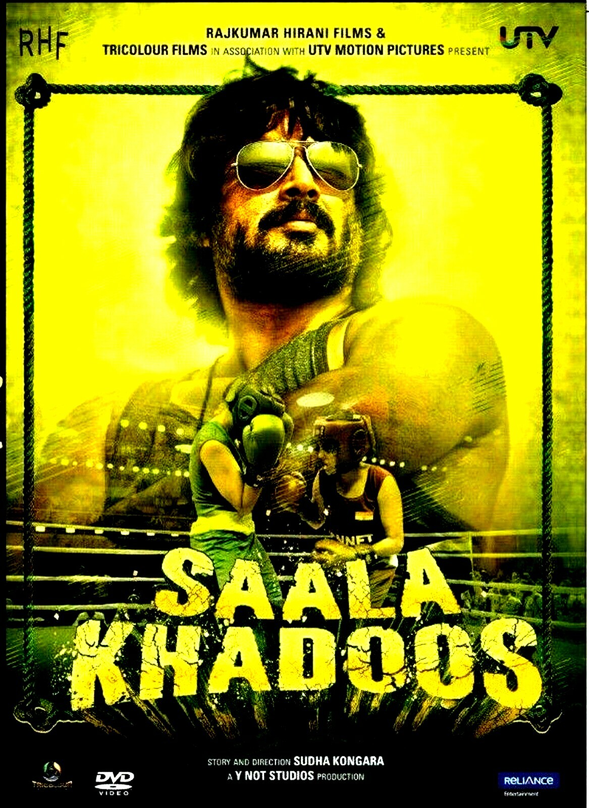 SAALA KHADOOS - R. MADHAVAN, RITIKA SINGH - NEW BOLLYWOOD DVD -ENGLISH SUBTITLES