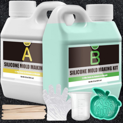 Silicone Molds Making Kit - 46Oz Liquid Silicone Rubber For Diy Mold Making - El