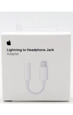 Apple Lightning to 3.5mm Headphone Jack AUX Adapter MMX62FE/A Genuine Brand New