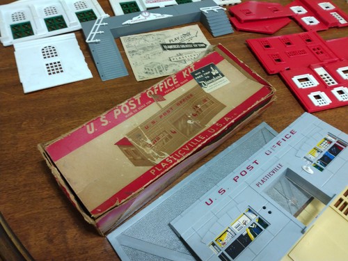 Vintage Plasticville O Scale Lot Of 5 Incomplete Parts or Repair Train Hobby - Picture 10 of 13