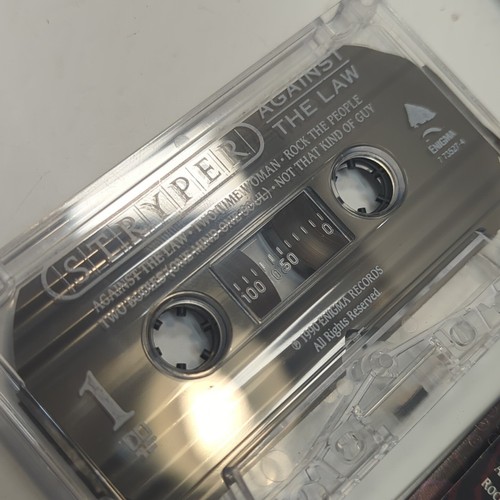 STRYPER 2 Cassette Tapes Lot Soldiers Under Command & Against the Law - READ - Picture 12 of 13