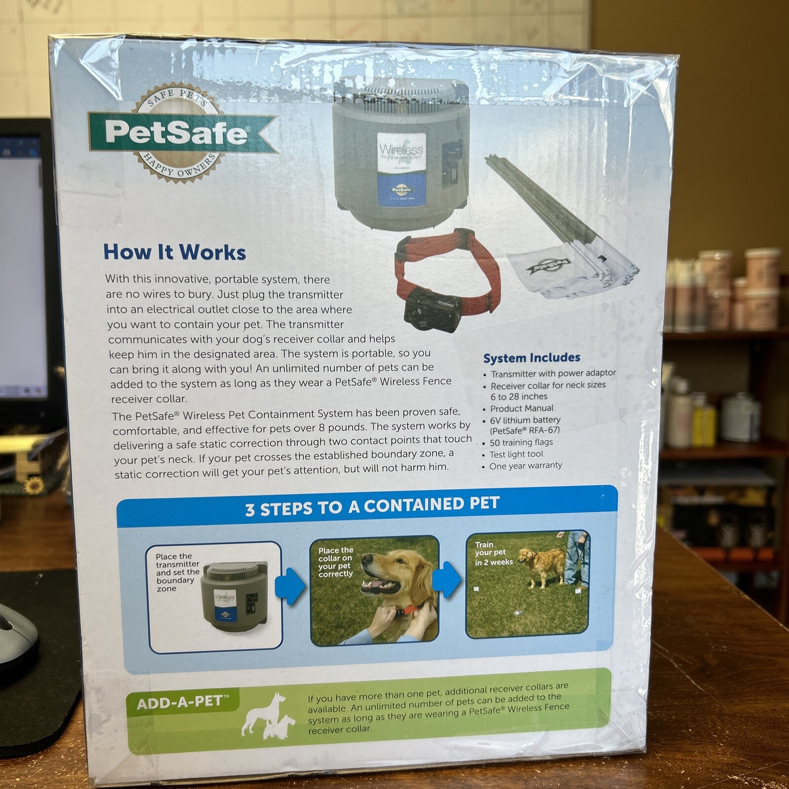 PetSafe PIF300 Wireless Fence Pet SystemNO COLLAR INCLUDED