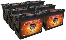 QTY6 VMAX XTR155 MARINE WATER SPORTS RV AGM BATTERY DEEP CYCLE DRYCELL 12V 155AH