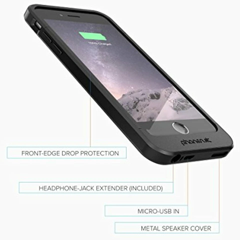 Funda Batería Ultradelgada PhoneSuit Elite 6 Plus para iPhone 6 Plus/6S Plus (3.000 Foto 4 de 4