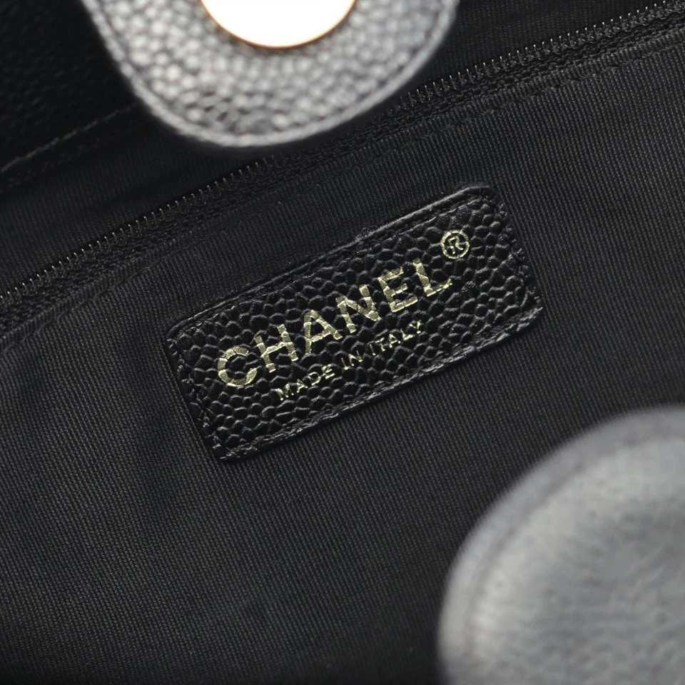 Сумка-тоут CHANEL Matelasse PST на цепочке наплечная сумка A20994 телячья кожа черная GHW б/у - Изображение 4 из 4