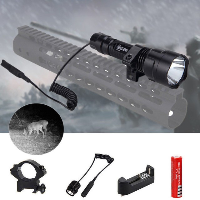 IR Illuminator 850nm LED Flashlight Long Range Infrared Light Night