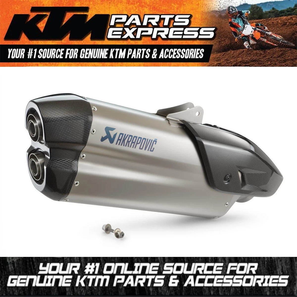 NEW KTM AKRAPOVIC