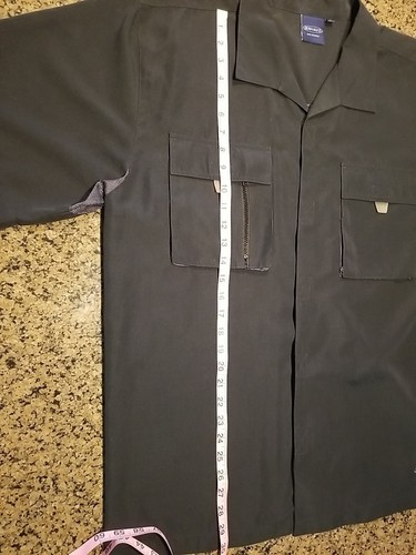 Sideout-shirt. Black W/cool Vents,zip,FrontPocket. Russia . VTG. SEE-READ,NICE! - Picture 9 of 18