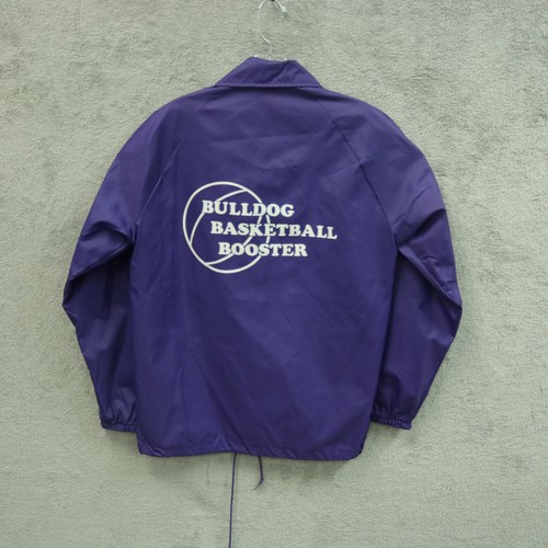 VTG Champion Jacket Men Small Running Man Purple Satin Windbreaker 60s USA Made - Picture 2 of 11