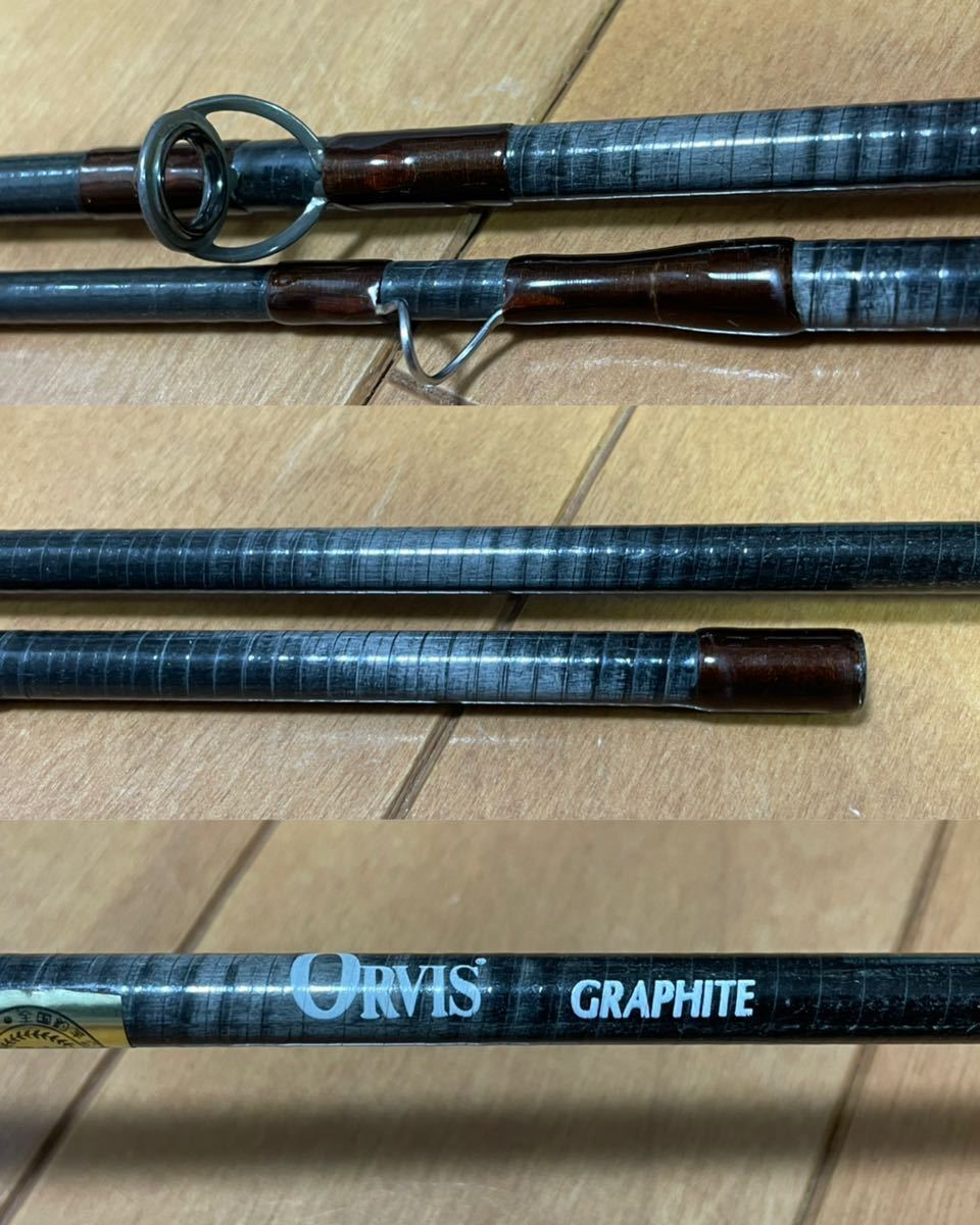 ORVIS Fly Rod Graphite MARK II #6 8.6ft 2-piece Fly Fishing