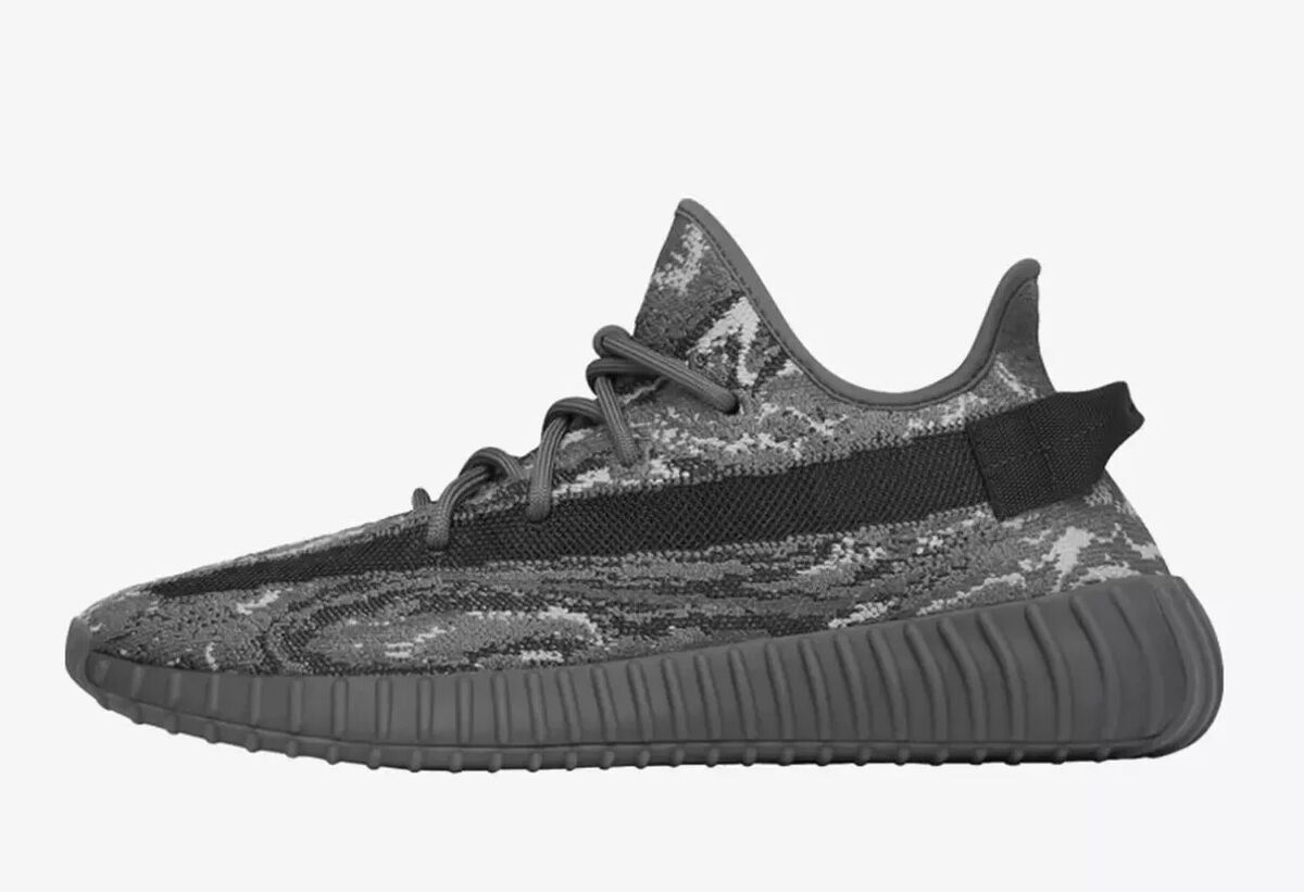 アディダス adidas YEEZY BOOST 350 V2 グラナイト ブラック Size 6.5 - adidas Yeezy Boost 350 V2 Low MX Dark Salt for