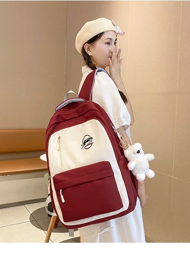 Neu 16 Zoll Schultertasche Pop Schule Rucksack Bookbag Schulranzen Reisetasche Jugendliche - Bild 25 von 32
