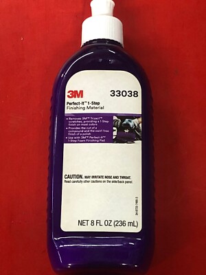 3M 33038 PERFECT-IT 1 STEP FINISHING MATERIAL TRIZACT SCRATCH REMOVER SWIRL FREE