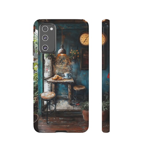 Cozy Cafe Bread Coffee - Phone Ink Cover Case for iPhone, Galaxy, Pixel - 第 280/281 張圖片