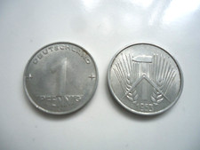 DDR-Pfennig 1953 A  1 St&uuml;ck