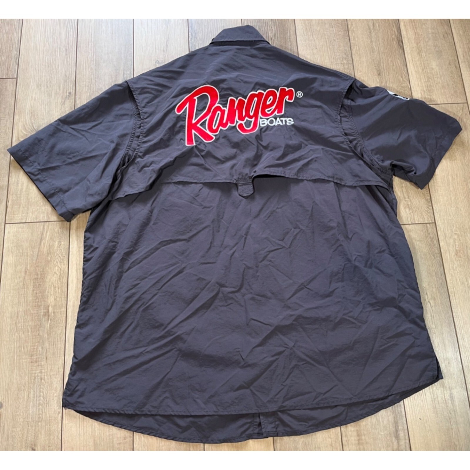 Ranger Boats/Cup Short Sleeve Vented Button Up Fishing Shirt Mens XL