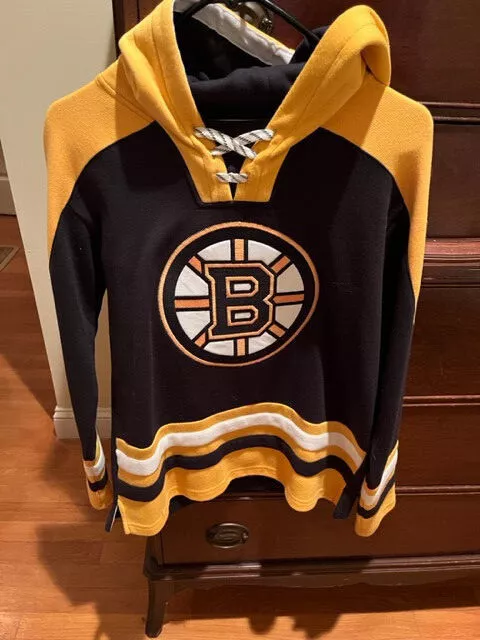 NHL Boston Bruins Men's Hooded Sweatshirt with Lace - XXL