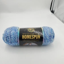 Homespun DELFT Blue Lion Brand Yarn Skein 6 oz 185 Yards