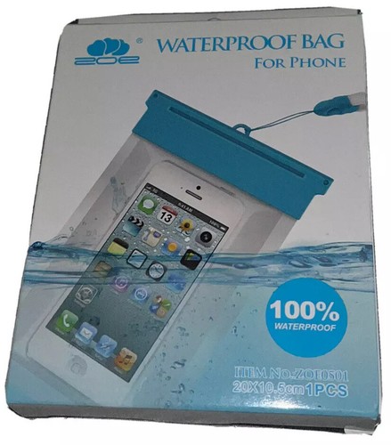 ¡Bolsa impermeable para teléfono celular! Totalmente Nuevo ELLOS REALMENTE FUNCIONAN - Imagen 2 de 12