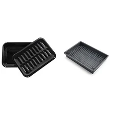 Certified Appliance Accessories SPL50008 Small 2-Piece Broiler Pan & Grill Se...