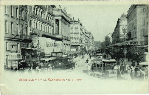 CPA MARSEILLE La Cannebiere (1294414) - Afbeelding 1 van 2