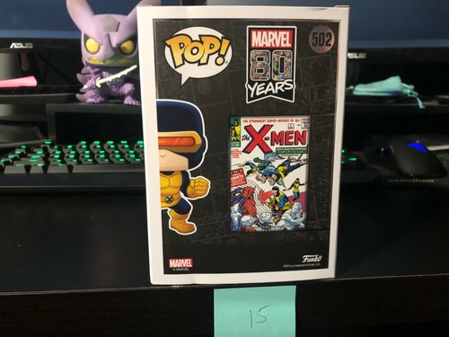Funko Pop! X-MEN GITD brilla en la oscuridad Cíclope #502 exclusivo gamestop - Imagen 123 de 136