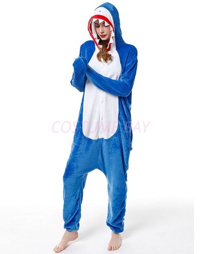 Toothless Dragon Jumpsuit Onesie Adult Kigurumi Cosplay Unisex Pajamas Costume - Picture 25 of 101