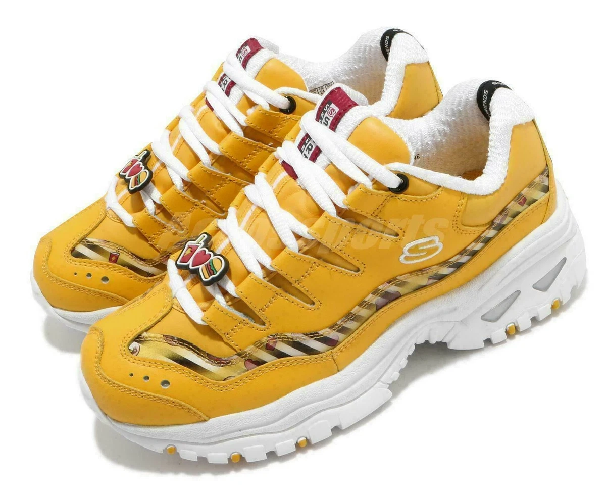 ir de compras Ajuste Específico SKECHERS Energy Animated Outlook Yellow Women Size 5.5 LINE FRIENDS | eBay