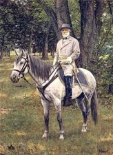 Bradley Schmehl THE GRAY FOX Artist Proof Limited Edition Robert E Lee Civil War