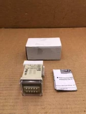 OMRON H3CA-A Time Delay Relay 12-240VDC 24-240VAC 99.9s to 9990h -NIB
