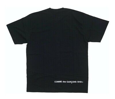 Supreme CDG Comme Des Garcons Shirt Split Box Logo Tee Black Supreme CDG Comme Des Garcons Shirt Split Box Logo Tee Black