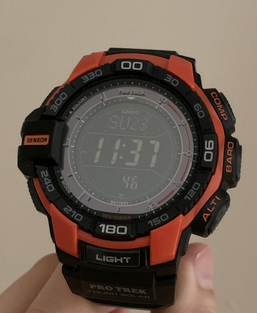 casio protrek compass calibration