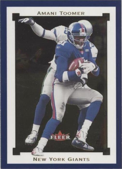 2002 Fleer Premium Amani Toomer #99 - 1 of 2