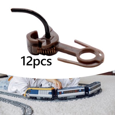 12-piece Model Railway Coupling in HO Scale, Robust Replacement for Lightweight