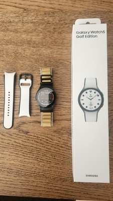Samsung Galaxy Watch5 Golf Edition 40mm Bluetooth 16GB Beige Fabric Band