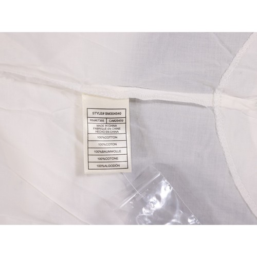 Steve Madden Long Sleeve Button Up Blouse White Size Medium - Picture 10 of 10