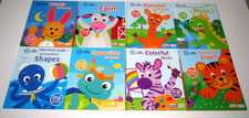 8 Baby Einstein Smart Pad HC Book Lot TV Show Educational Farm Music Shapes