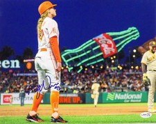 Alyssa Nakken San Francisco Giants Signed 11x14 Glossy Photo JSA Authenticated